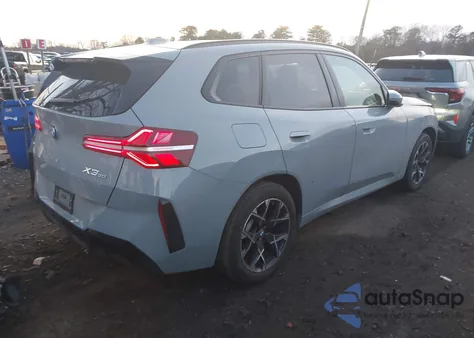 2025 BMW X3 30 xDrive из США, поврежденный, VIN 5UX53GP02S9135103